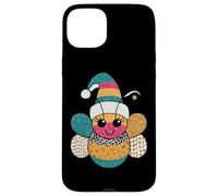 Happy Bumblebee con Sombrero navideño, Alegre Carcasa para iPhone 15 Plus