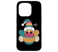 Happy Bumblebee con Sombrero navideño, Alegre Carcasa para iPhone 15 Pro