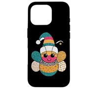 Happy Bumblebee con Sombrero navideño, Alegre Carcasa para iPhone 16 Pro