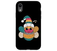 Happy Bumblebee con Sombrero navideño, Alegre Carcasa para iPhone XR