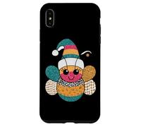 Happy Bumblebee con Sombrero navideño, Alegre Carcasa para iPhone XS MAX