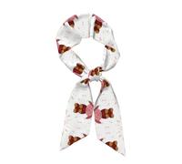 Happy Cartoon Pig - Bufanda de moda para mujer, transpirable, accesorio multiusos, perfecta para citas, viajes y sesiones de fotos