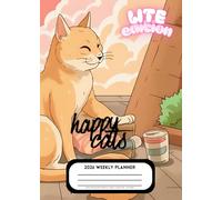 Happy cats - 2026 A5 Weekly planner: Lite edition - 150 pages