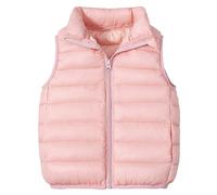 Happy Cherry Chalecos sin mangas para niños Chaleco de plumón para niño y niña, invierno acolchado chaqueta sin mangas