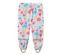 Happy Cherry - Pantalones de lluvia para niños, impermeables y resistentes al viento para niñas y niños, para primavera, verano, otoño e invierno, pantalón de lluvia para exteriores, deportivo, con