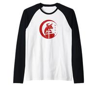 Happy Chinese New Year 2021 Year of the Ox 2021 Camiseta Manga Raglan