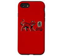 Happy Chinese New Year 2022 Year of the Tiger 2022 Carcasa para iPhone SE (2020) / 7 / 8