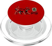 Happy Chinese New Year 2022 Year of the Tiger 2022 PopSockets PopGrip para MagSafe
