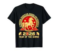 Happy Chinese New Year 2026 Year of The Horse Lunar New Year Camiseta