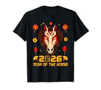 Happy Chinese New Year 2026 Year of The Horse Lunar New Year Camiseta