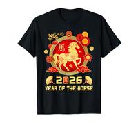 Happy Chinese New Year 2026 Year of The Horse Lunar New Year Camiseta