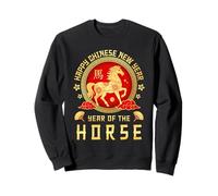 Happy Chinese New Year 2026 Year of The Horse Lunar New Year Sudadera