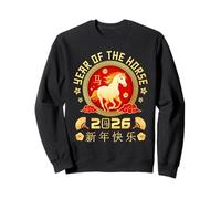 Happy Chinese New Year 2026 Year of The Horse Lunar New Year Sudadera