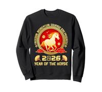 Happy Chinese New Year 2026 Year of The Horse Lunar New Year Sudadera