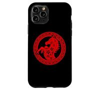 Happy Chinese New Year Art 2026 Circle Year of The Horse Carcasa para iPhone 11 Pro