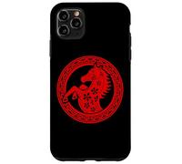 Happy Chinese New Year Art 2026 Circle Year of The Horse Carcasa para iPhone 11 Pro MAX