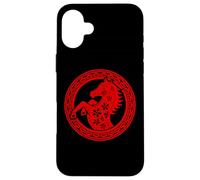 Happy Chinese New Year Art 2026 Circle Year of The Horse Carcasa para iPhone 16 Plus