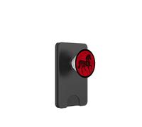 Happy Chinese New Year Art 2026 Red Round Year of The Horse PopSockets PopWallet para MagSafe