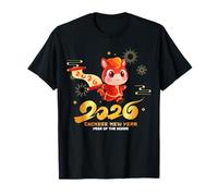 Happy Chinese New Year of Horse Cartoon Cute For Kids Family Camiseta