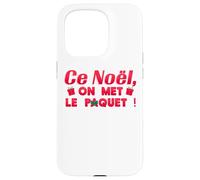 Happy Christmas Merry Xmas Ugly Christmas Suéter Pijamas Carcasa para iPhone 15 Pro