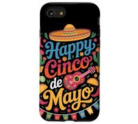 Happy Cinco De Mayo Fiesta Mexicana Sombrero Celebración Carcasa para iPhone SE (2020) / 7 / 8