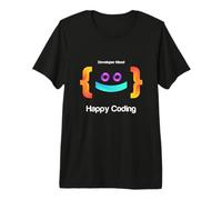 Happy Coding, Just a Boy Who Loves Coding Graphic Designs Camiseta Premium