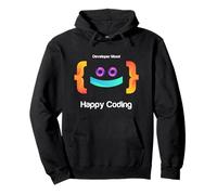 Happy Coding, Just a Boy Who Loves Coding Graphic Designs Sudadera con Capucha