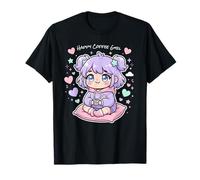 Happy Coffee Girl. This is so me. Funny Girl Camiseta