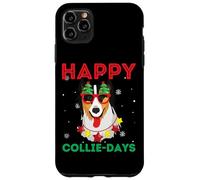 Happy Collie Days Funny Puppy Collies - Suéter de Navidad para Perro Carcasa para iPhone 11 Pro MAX