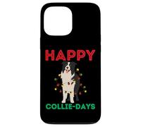 Happy Collie Days Funny Puppy Collies - Suéter de Navidad para Perro Carcasa para iPhone 13 Pro MAX