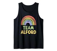 Happy Colorful Team Alford Rainbow Pride Green Yellow Camiseta sin Mangas
