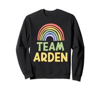 Happy Colorful Team Arden Rainbow Pride Green Yellow Sudadera