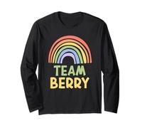 Happy Colorful Team Berry Rainbow Pride Green Yellow Manga Larga