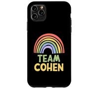 Happy Colorful Team Cohen Rainbow Pride Green Yellow Carcasa para iPhone 11 Pro MAX