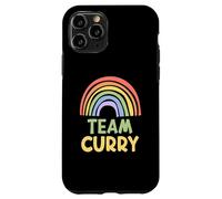 Happy Colorful Team Curry Rainbow Pride Green Yellow Carcasa para iPhone 11 Pro