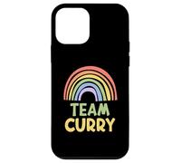 Happy Colorful Team Curry Rainbow Pride Green Yellow Carcasa para iPhone 12 Mini