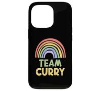 Happy Colorful Team Curry Rainbow Pride Green Yellow Carcasa para iPhone 13 Pro