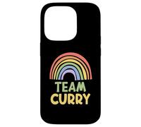 Happy Colorful Team Curry Rainbow Pride Green Yellow Carcasa para iPhone 14 Pro