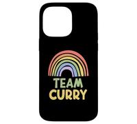 Happy Colorful Team Curry Rainbow Pride Green Yellow Carcasa para iPhone 14 Pro MAX