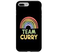 Happy Colorful Team Curry Rainbow Pride Green Yellow Carcasa para iPhone 7 Plus/8 Plus