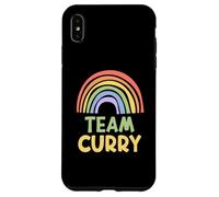 Happy Colorful Team Curry Rainbow Pride Green Yellow Carcasa para iPhone XS MAX