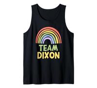 Happy Colorful Team Dixon Rainbow Pride Green Yellow Camiseta sin Mangas