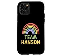 Happy Colorful Team Hanson Rainbow Pride Green Yellow Carcasa para iPhone 11 Pro