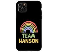 Happy Colorful Team Hanson Rainbow Pride Green Yellow Carcasa para iPhone 11 Pro MAX