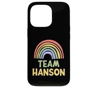 Happy Colorful Team Hanson Rainbow Pride Green Yellow Carcasa para iPhone 13 Pro