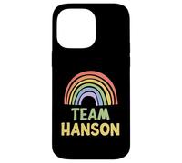 Happy Colorful Team Hanson Rainbow Pride Green Yellow Carcasa para iPhone 14 Pro MAX