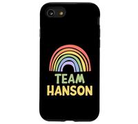 Happy Colorful Team Hanson Rainbow Pride Green Yellow Carcasa para iPhone SE (2020) / 7/8