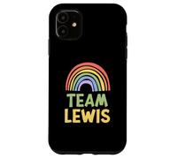 Happy Colorful Team Lewis Rainbow Pride Green Yellow Carcasa para iPhone 11