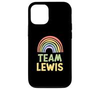 Happy Colorful Team Lewis Rainbow Pride Green Yellow Carcasa para iPhone 12/12 Pro