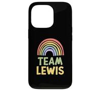 Happy Colorful Team Lewis Rainbow Pride Green Yellow Carcasa para iPhone 13 Pro